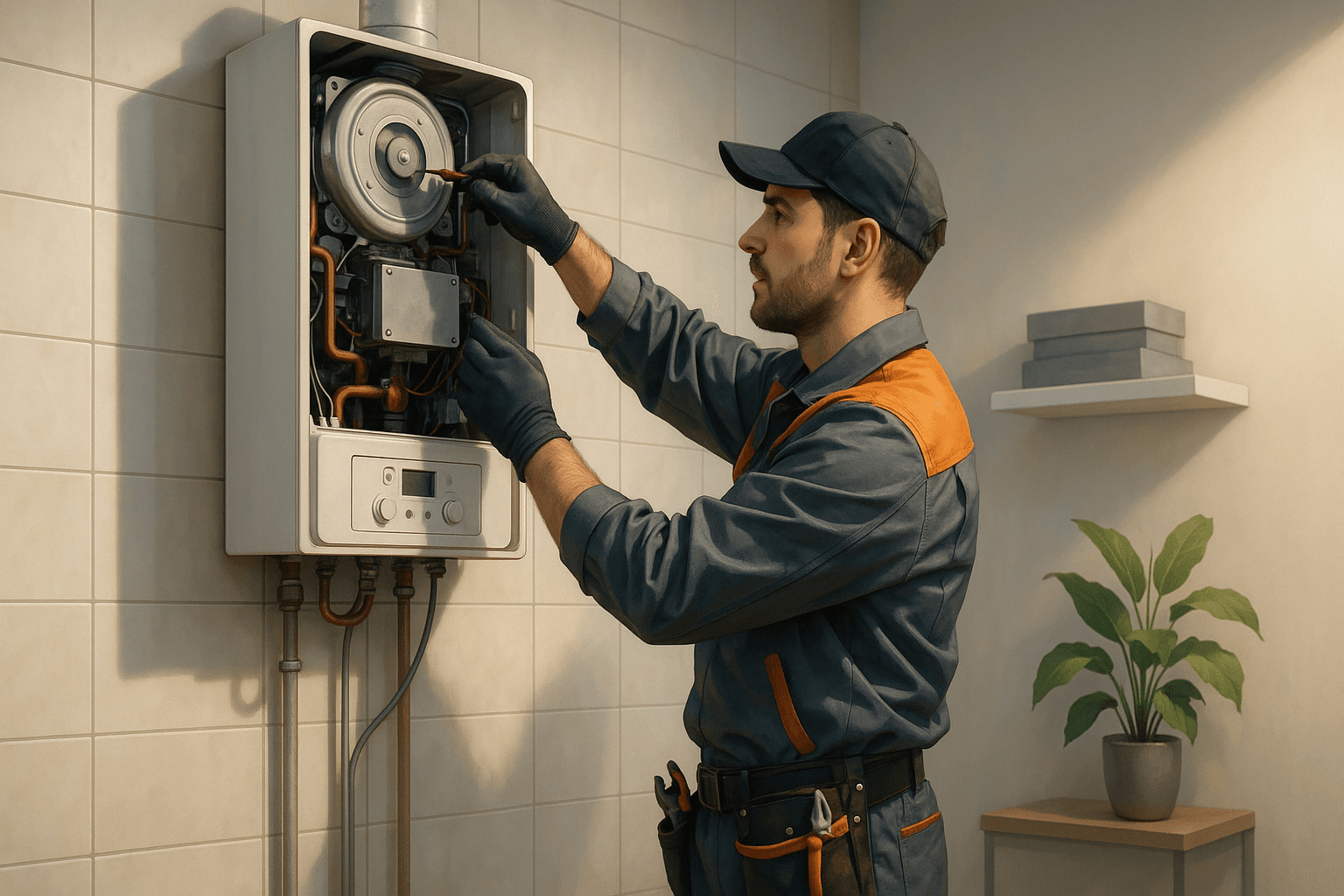 تصویر خدمت نصب و تعمیر پکیج و آبگرمکن